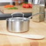 Vollrath 49430 Miramar® Display Cookware 1 Qt. Stainless Steel Sauce Pan / Butter Warmer