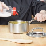 Vollrath 49430 Miramar® Display Cookware 1 Qt. Stainless Steel Sauce Pan / Butter Warmer