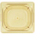 Vollrath 9064410 Super Pan® 1/6 Size Amber High Heat Plastic Food Pan - 4