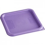 Carlisle 18 Qt. Allergen-Free Clear Square Polycarbonate Food Storage Container Carlisle 18 Qt. Allergen-Free Clear Square Polycarbonate Food Storage Container