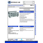 Beverage-Air WTRD67AHC-4 67