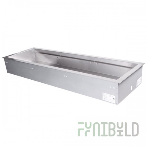 Alto-Shaam 600-CW/R 6 Pan Refrigerated Drop-In Cold Food Well for use with Remote Compressor