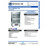 Beverage-Air HBR44HC-1-HG Horizon Series 47