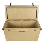 CaterGator CG100SPB Beige 110 Qt. Rotomolded Outdoor Cooler / Ice Chest