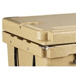 CaterGator CG100SPB Beige 110 Qt. Rotomolded Outdoor Cooler / Ice Chest