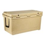 CaterGator CG100SPB Beige 110 Qt. Rotomolded Outdoor Cooler / Ice Chest