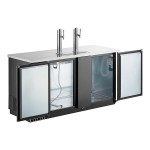True TDD-3-HC 2 Single Tap Kegerator Beer Dispenser - Black, 3 (1/2) Keg Capacity True TDD-3-HC 2 Single Tap Kegerator Beer Dispenser - Black, 3 (1/2) Keg Capacity