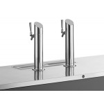 True TDD-3-HC 2 Single Tap Kegerator Beer Dispenser - Black, 3 (1/2) Keg Capacity True TDD-3-HC 2 Single Tap Kegerator Beer Dispenser - Black, 3 (1/2) Keg Capacity