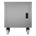 Spaceman 6695-CL 25.4 Qt. Double High Output Countertop Slushy / Granita Frozen Drink Machine - 208-230V