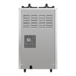 Spaceman 6695-CL 25.4 Qt. Double High Output Countertop Slushy / Granita Frozen Drink Machine - 208-230V