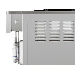 Spaceman 6695-CL 25.4 Qt. Double High Output Countertop Slushy / Granita Frozen Drink Machine - 208-230V