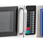 Solwave Stackable Commercial Microwave with Large 1.2 cu. ft. Interior and Push Button Controls - 1,200W, 120V Solwave Stackable Commercial Microwave with Large 1.2 cu. ft. Interior and Push Button Controls - 1,200W, 120V