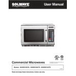 Solwave Stackable Commercial Microwave with Large 1.2 cu. ft. Interior and Push Button Controls - 1,200W, 120V Solwave Stackable Commercial Microwave with Large 1.2 cu. ft. Interior and Push Button Controls - 1,200W, 120V