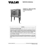 Vulcan VC55ED-208/3 Double Deck Full Size Electric Convection Oven - 208V, Field Convertible, 24 kW
