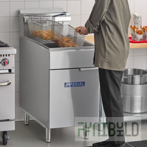 Imperial Range IFS-75LP Liquid Propane 75 lb. Tube Fired Fryer - 175,000 BTU