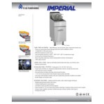 Imperial Range IFS-75LP Liquid Propane 75 lb. Tube Fired Fryer - 175,000 BTU Imperial Range IFS-75LP Liquid Propane 75 lb. Tube Fired Fryer - 175,000 BTU