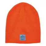 Ergodyne N-Ferno 6806 Hi-Vis Lime Cuffed Rib Knit Winter Hat 16806