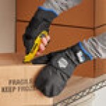 Ergodyne 17342 ProFlex 816 Thermal Fingerless Work Gloves / Flip-Top Mittens - Small - Pair