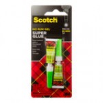 3M ScotchTM 0.07 oz. No Run Gel Super Glue 7000047642 - 2/Pack