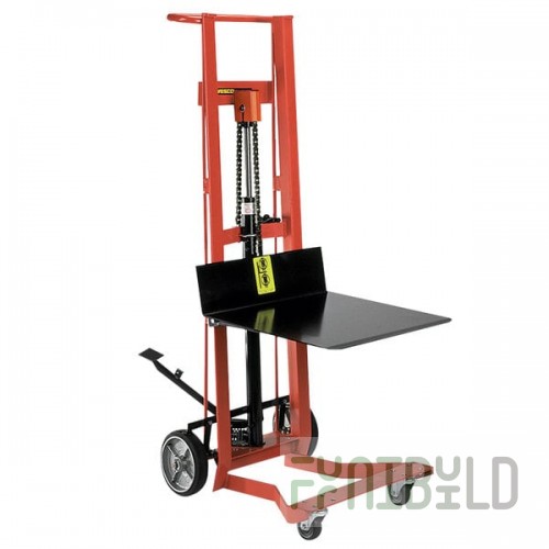 Wesco Industrial Products 750 lb. 4 Wheel Hydraulic Pedalift with 20