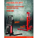 Noblelift 2,200 lb. Semi-Electric Hydraulic Stacker with 118