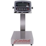 Cardinal Detecto EB-30-190 30 lb. Electronic Bench Scale with 190 Indicator and Tower Display, Legal for Trade
