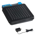 AvaTek RSB250T 250 lb. Digital Receiving Scale with Built-In Handle and Treaded Platter
