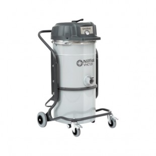 Nilfisk VHC120N AU 9.7 Gallon Steel Compressed Air Industrial Vacuum with HEPA Filtration - 119 CFM