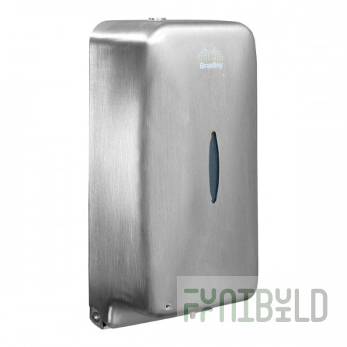 Bradley Diplomat 6A01-110000 27 oz. Stainless Steel Automatic Foam Soap / Sanitizer Dispenser