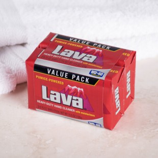 Lava Bar 10186 5.75 oz. Pumice-Powered Two-Pack Hand Soap with Moisturizers
