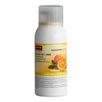 Rubbermaid® FG402408 Microburst 3000 Mandarin Orange Metered Aerosol Air Freshener System Refill