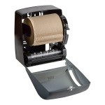 Lavex Translucent Black Lever Activated Paper Towel Dispenser with 6 Paper Towel Rolls Lavex Translucent Black Lever Activated Paper Towel Dispenser with 6 Paper Towel Rolls