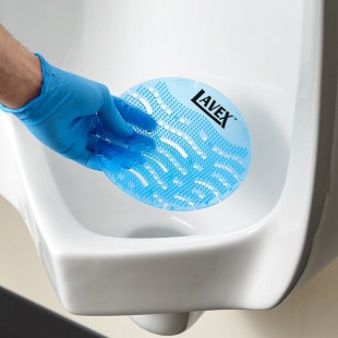 Lavex Cotton Blossom Scent EVA Deodorizing Gel Urinal Screen - 10/Case Lavex Cotton Blossom Scent EVA Deodorizing Gel Urinal Screen - 10/Case