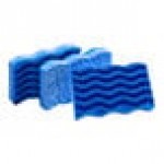 Libman 1075 Blue Light-Duty Cellulose Scouring Sponge - 24/Case