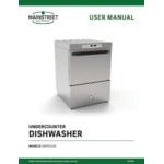 MainStreet Equipment HTUC High-Temperature Undercounter Dishwasher with 18 MainStreet Equipment HTUC High-Temperature Undercounter Dishwasher with 18