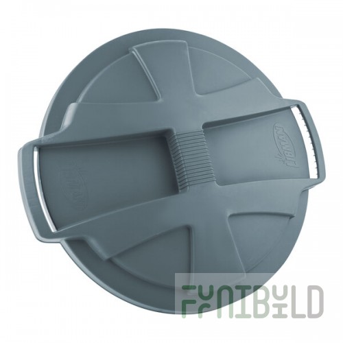Libman 1573 32 Gallon Gray Rounded Trash Can Lid