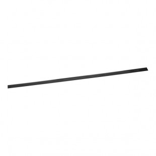 Wanzl T.BCRLHM36B Black Plastic Magnetic Label Holder for 36 Wanzl T.BCRLHM36B Black Plastic Magnetic Label Holder for 36