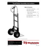 B&P Manufacturing Liberator 600 lb. Straight Back Hand Truck with Extending Frame, Double-Grip U-Brace Handle, 10
