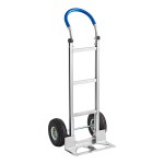 Lavex 500 lb. Aluminum Straight Back Hand Truck with 10 Lavex 500 lb. Aluminum Straight Back Hand Truck with 10