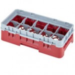 Cambro 10HS318151 Soft Gray Camrack Customizable 10 Compartment 3 5/8 Cambro 10HS318151 Soft Gray Camrack Customizable 10 Compartment 3 5/8