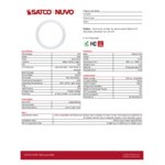 Satco 16W T9 Circline Frosted LED Light Bulb with 3 Color Temperatures S16511 - 120-277V - 12/Case Satco 16W T9 Circline Frosted LED Light Bulb with 3 Color Temperatures S16511 - 120-277V - 12/Case