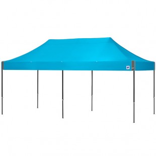 E-Z Up EC3STL20KFBKTSP Eclipse Instant Shelter 10' x 20' Splash Canopy with Black Frame
