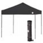 E-Z Up PR3SG10BK Pyramid Instant Shelter 10' x 10' Black Canopy with Steel Gray Frame E-Z Up PR3SG10BK Pyramid Instant Shelter 10' x 10' Black Canopy with Steel Gray Frame