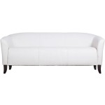 Flash Furniture 111-3-WH-GG Hercules Imperial White Leather Sofa with Wooden Feet Flash Furniture 111-3-WH-GG Hercules Imperial White Leather Sofa with Wooden Feet