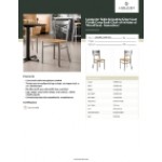 Lancaster Table & Seating Clear Coat Finish Cross Back Chair with Natural Wood Seat - Assembled Lancaster Table & Seating Clear Coat Finish Cross Back Chair with Natural Wood Seat - Assembled