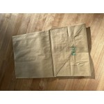 Choice 1/8 52 lb. Natural Kraft Paper Customizable Barrel Sack - 500/Case