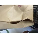 Choice 1/8 52 lb. Natural Kraft Paper Customizable Barrel Sack - 500/Case