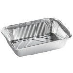 Choice 2.25 lb. Oblong Foil Take-Out Container - 500/Case Choice 2.25 lb. Oblong Foil Take-Out Container - 500/Case
