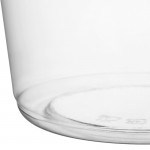 Choice 16 oz. Ultra-Clear Recycled PET Plastic Round Deli Container - 50/Pack