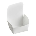 Fold-Pak 01BPDINEWM Bio-Pak Dine White Microwavable Paper #1 Take-Out Container 4 3/8 Fold-Pak 01BPDINEWM Bio-Pak Dine White Microwavable Paper #1 Take-Out Container 4 3/8